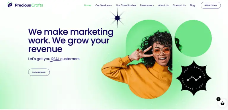 Built a creative brand website that showcases products beautifully, strengthens brand identity, and makes customer interaction and enquiries simple and engaging.